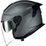 Capacete Norisk Downtown Monocolor - Cinza Fosco