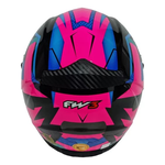 Capacete Fw3 Gtn Fox - Rosa/azul