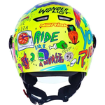 Capacete Norisk Orion Free - Amarelo Azul