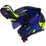 Capacete Norisk Ff345 Route Speedmax - Azul Amarelo