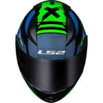 Capacete Ls2 Ff353 Rapid - Preto/verde