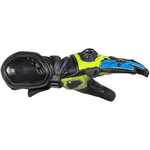 Luva Texx Pista - Preto/verde/azul