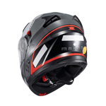 Capacete Texx Gladiator V3 Makan - Cinza/vermelho
