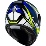 Capacete Ls2 Ff397 Vector Evo Rider - Azul Amarelo 