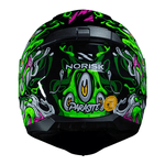 Capacete Norisk Ff802 Razor Parasite - Verde