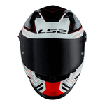 Capacete Ls2 Ff358 s Digital - Branco/preto