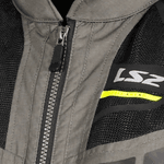 Jaqueta Ls2 Garda - Cinza/preto/amarelo