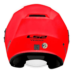 Capacete Ls2 Of570 Verso Vermelho