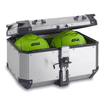 BAU ALUMINIO GIVI - OUTBACK - 58L - PRATA