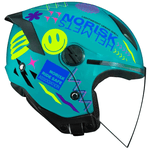 Capacete Norisk Neo Buddy - Azul Amarelo