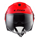Capacete Ls2 Of570 Verso Vermelho