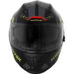 Capacete Norisk Ff302 Screen - Preto Laranja Azul