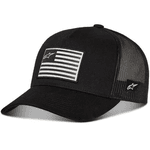 Boné Alpinestars Flag Snapback - Preto