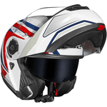 Capacete Ls2 Ff908 Strobe Ii Phantom - Branco/azul/vermelho