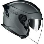 Capacete Norisk Downtown Monocolor - Cinza Fosco
