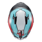 Capacete Texx Raptor Hornet - Azul/vermelho/branco