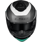Capacete Ls2 Ff908 Strobe Ii Victory - Titanium/branco/azul