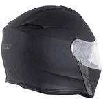 Capacete X11 - Turner - Escamoteável - Preto Fosco