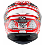 Capacete Kyt Tt Course Super Mario - Vermelho Branco 