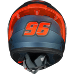 Capacete Norisk Flow Daytona - Azul/laranja