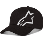 Boné Alpinestars Corp Snap 2 - Preto e Branco - Snapback