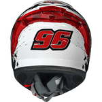 Capacete Norisk Flow Daytona - Branco/vermelho