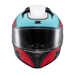 Capacete Texx Raptor Hornet - Azul/vermelho/branco