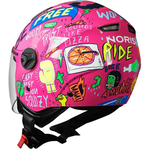 Capacete Norisk Orion Free - Rosa Verde 