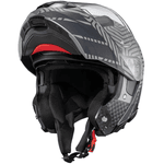 Capacete Texx Kratos Cyber - Cinza Fosco