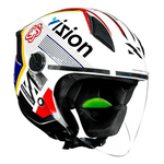 Capacete Norisk Neo Vizion - Branco Azul