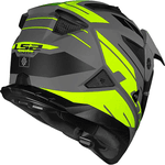 Capacete Ls2 Mx702 Pioneer Ii Namib - Cinza/amarelo