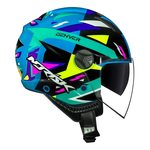 Capacete Norisk Orion Sv Denver - Preto/azul