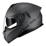Capacete Race Tech Signal Monocolor - Titanium.