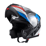 Capacete Texx Gladiator V3 Reisen - Vermelho/branco
