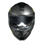 Capacete Norisk Strada Ii St - Titanium/preto/amarelo