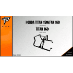 Suporte Bau Tp Bikers - Titan150 /Fan125 - Prolongador 