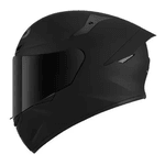 Capacete Kyt Tt Course Plain - Preto Fosco
