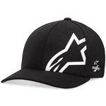 Boné Alpinestars Sonic Tech - Preto/branco - S/m