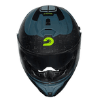 Capacete Race Tech Signal Gear - Azul Fosco Preto.