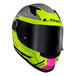 Capacete Ls2 Ff358 s Digital Preto/amarelo