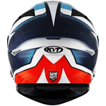 Capacete Kyt Tt Course Tati Mercado - Azul Amarelo