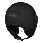 Capacete Race Tech One Monocolor - Preto Fosco