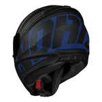Capacete Norisk Ff802 Razor Full - Preto Fosco/azul
