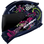 Capacete Norisk Ff802 Razor Do Grau - Preto