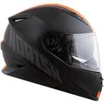 Capacete Norisk Ff302 Stone - Preto Laranja