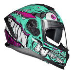 Capacete Race Tech Volt Croc - Aqua.