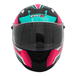 Capacete Fw3 - Gtn Super - Tifany Rosa Branco