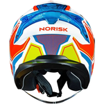 Capacete Norisk Downtown Provenza - Branco Laranja