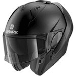 Capacete Shark Evo Es Blank - Preto Fosco. 