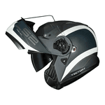 Capacete Ls2 Ff908 Strobe Ii Victory - Cinza Fosco/azul